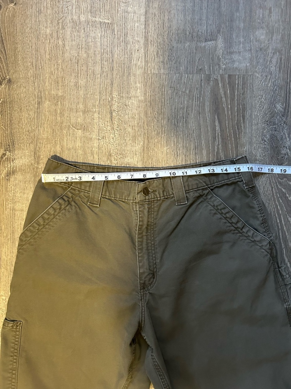 Carhartt Men’s Brown/Tan Utility Cargo Pants 34x30 - Picture 5 of 8